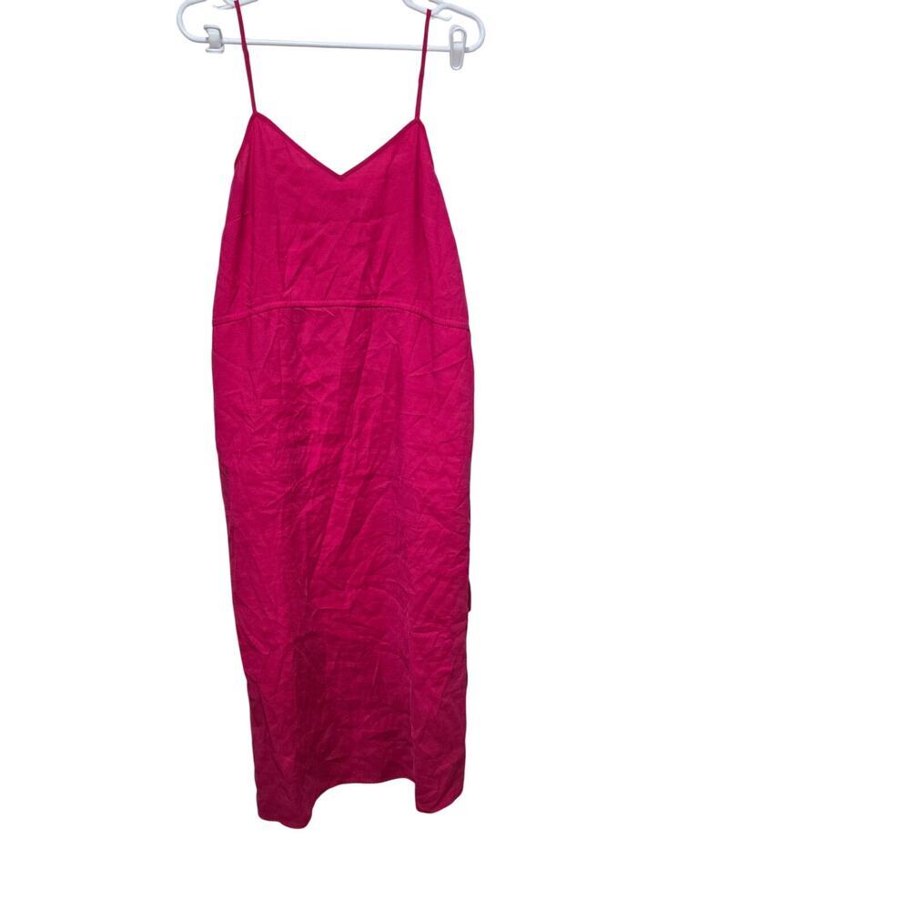 Universal Thread Pink Tie Side Midi Slip Dress Women’s Size M
